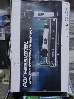 Shure Ip-6s Wireless Vocal Microphone System.