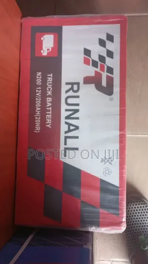 200ah 12v Runall Korea High Quality Heavy Duty Truck Battery