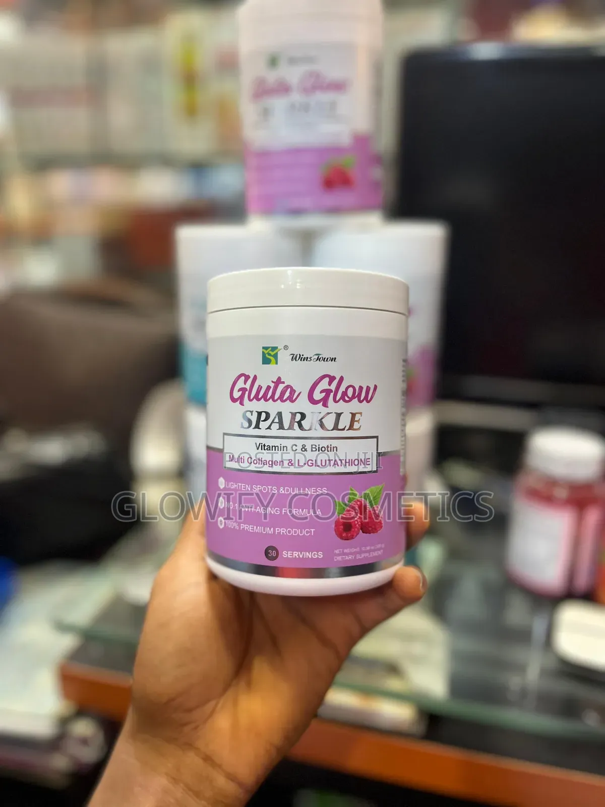 Wins Town Gluta Glow Sparkles