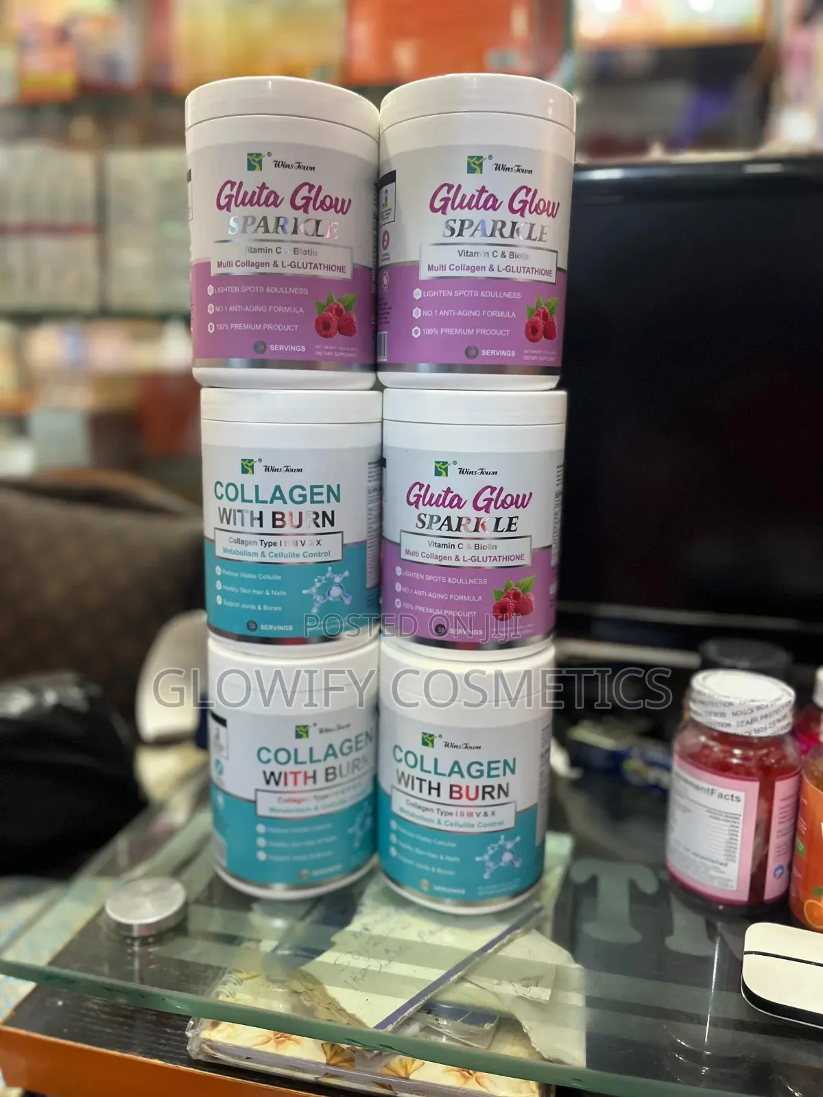Wins Town Gluta Glow Sparkles