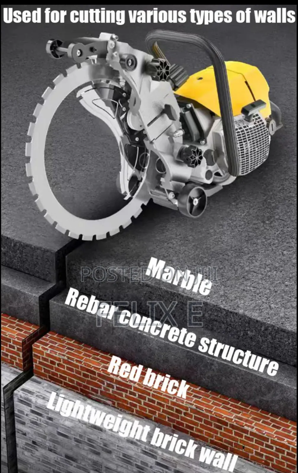 Concrete Ring Cutting Machine