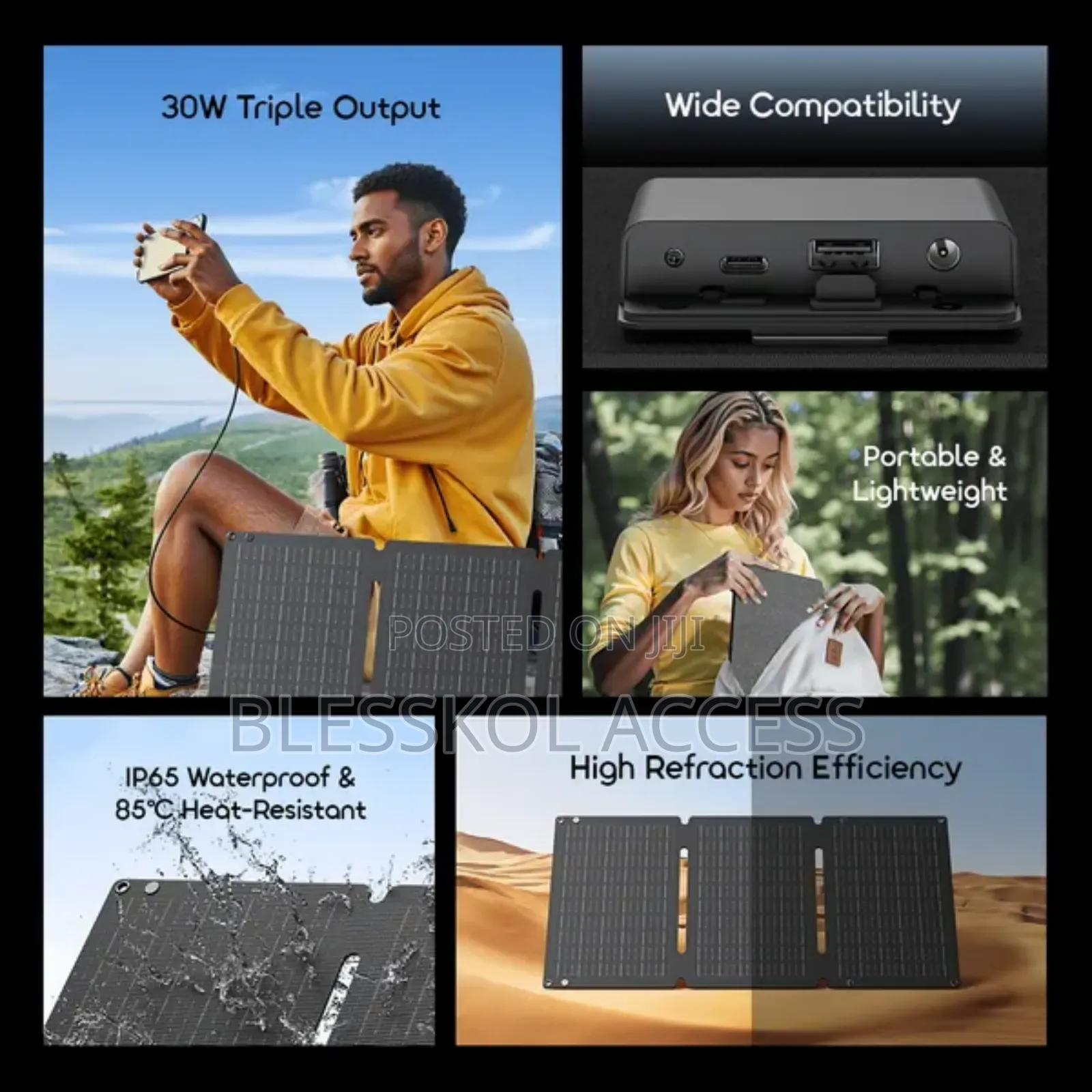Oraimo Solarflex 30 30w Portable Solar Panel