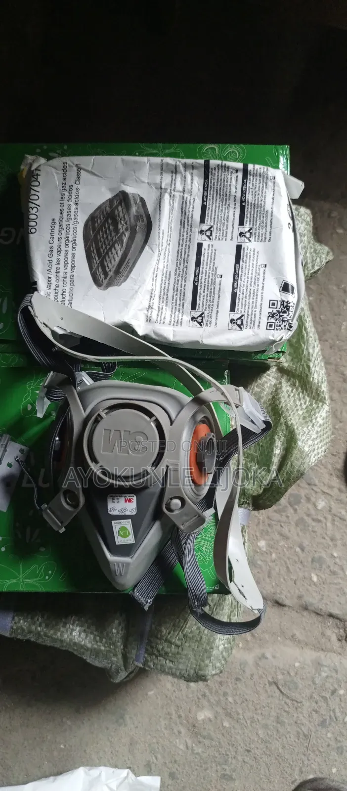 Face Mask Respirator Half