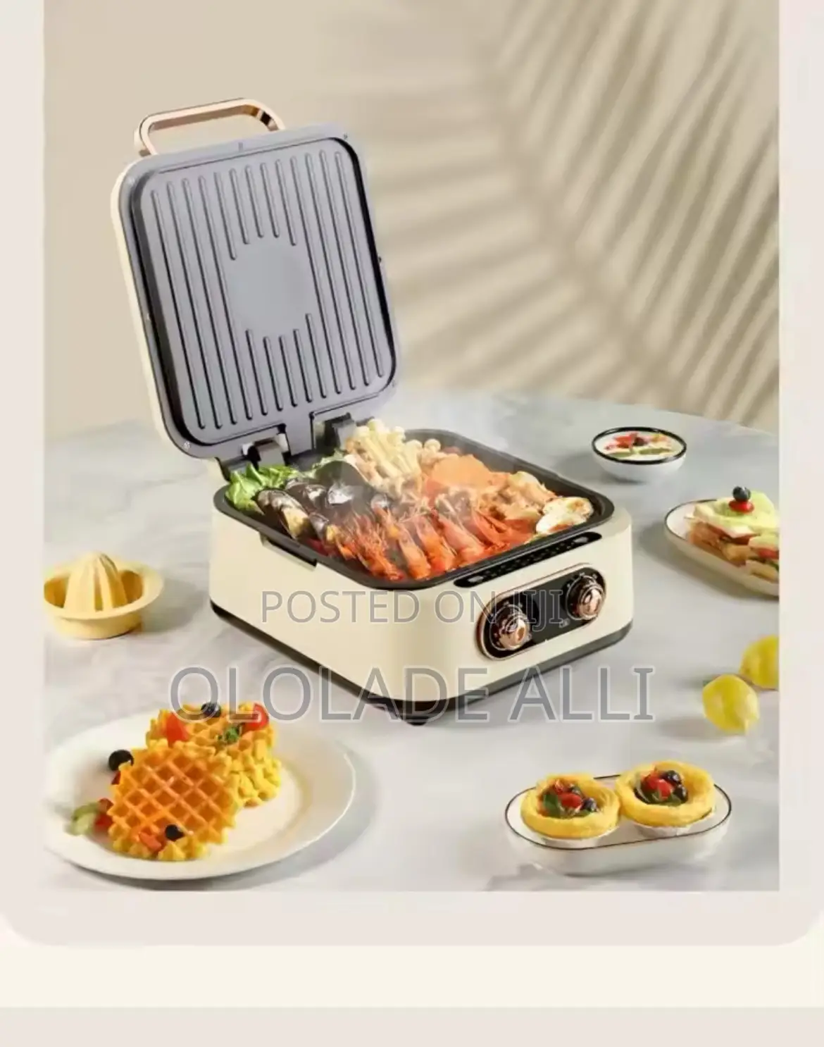 Multifunctional Pancake Maker Double Sided Heating Deep