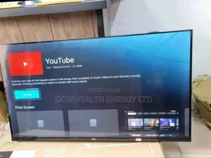 50inches Smart Lg Tv, Print Scream, Internet Access,