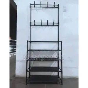 Multi-Purpose Shoe Rack/Coat Rack/Cap Scarf Bag/ Clothes Hanger-1pc