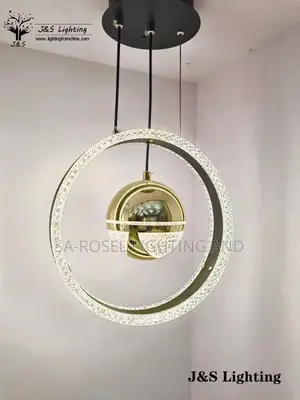 Medium Sized Single Led Droplight Chandelier
