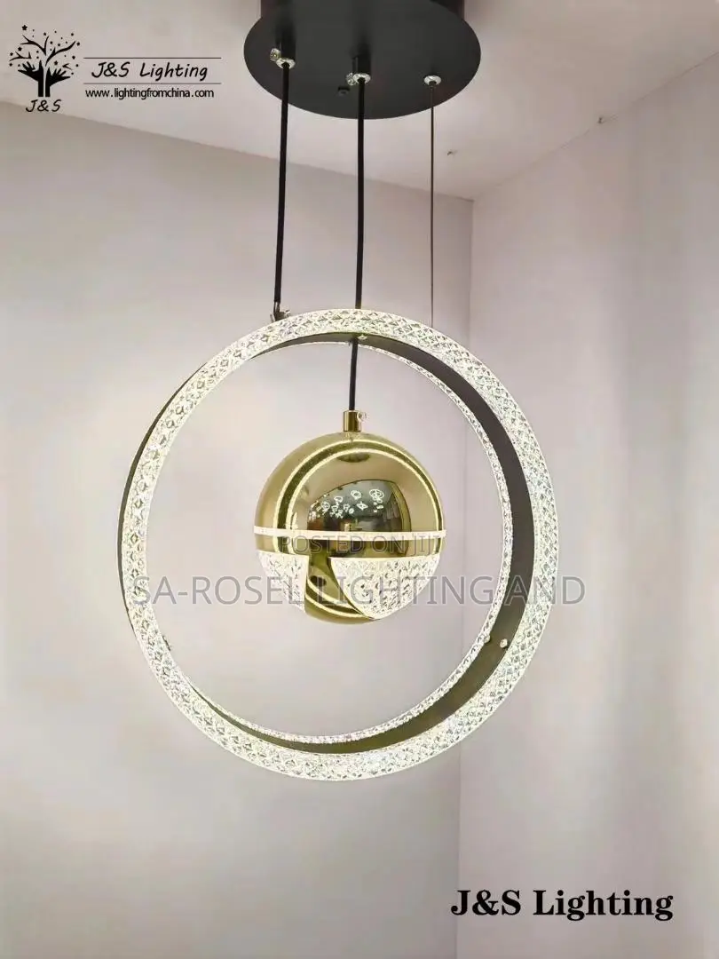 Medium Sized Single Led Droplight Chandelier