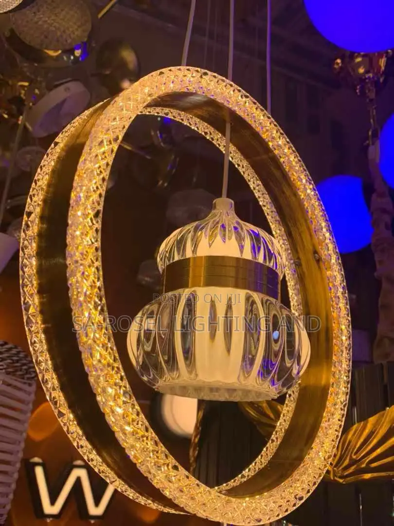 Medium Sized Single Led Droplight Chandelier