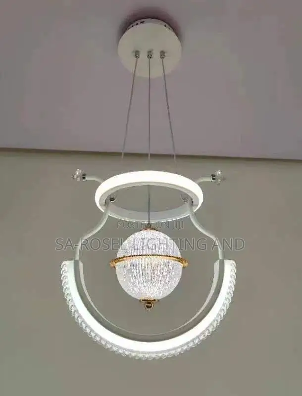 Medium Sized Single Led Droplight Chandelier