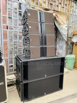 Waterproof Line Array and Heavy Duty Subwoofer