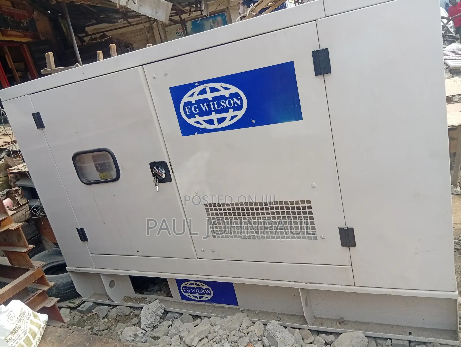 100kva Uk Soundproof Generator