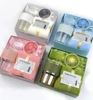 Souvenir Gift Box Items - Umbrella Cup Towel Fan