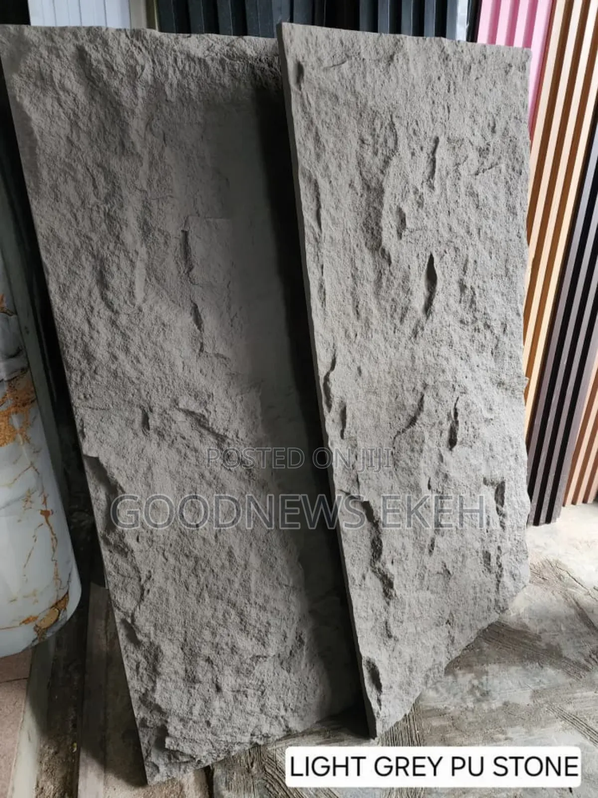 Light Grey Pu Stone