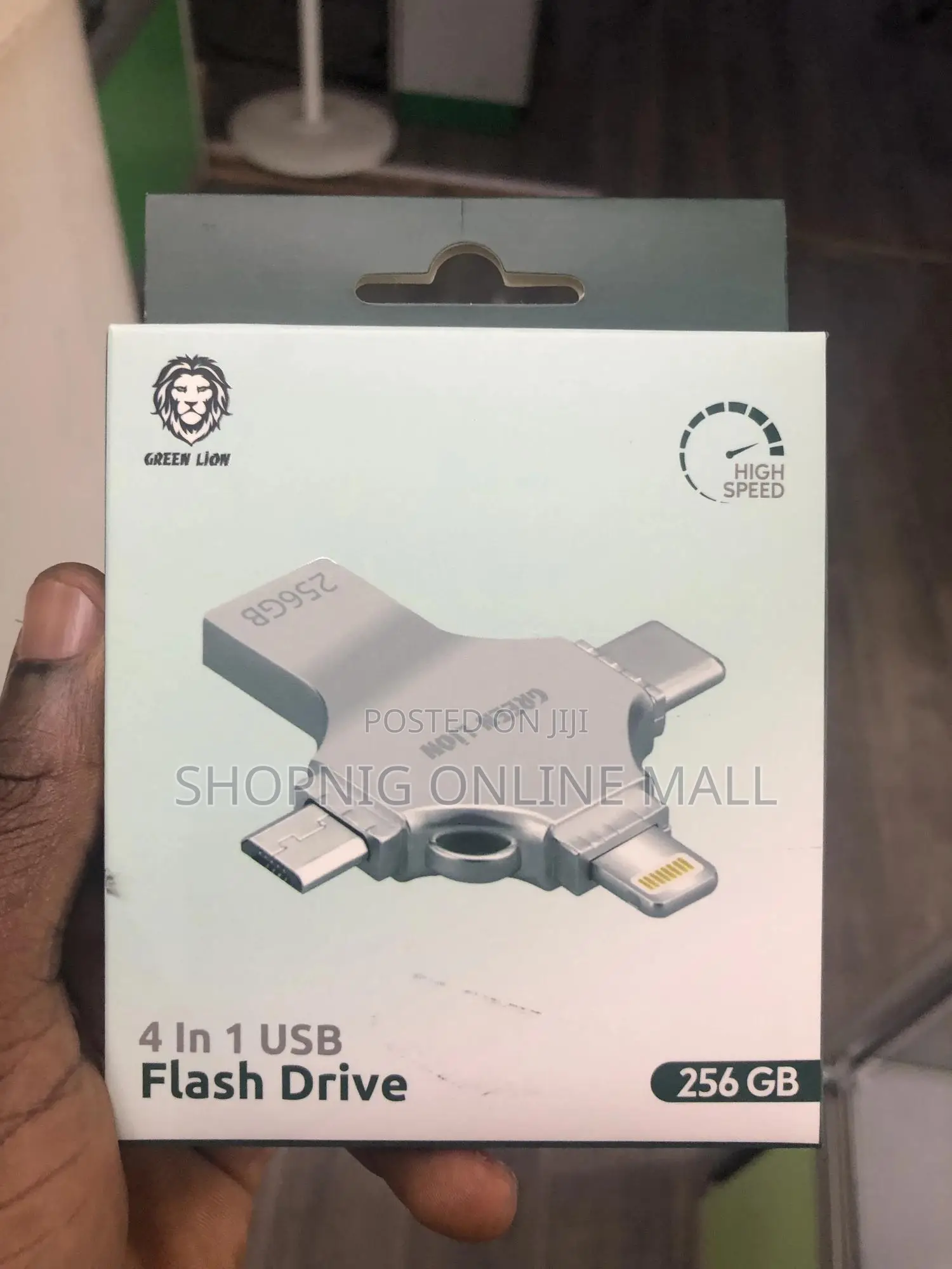 Green Lion 4 in 1 Usb Flash Drive 256gb