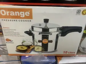 Orange Pressure Cooker 10liters