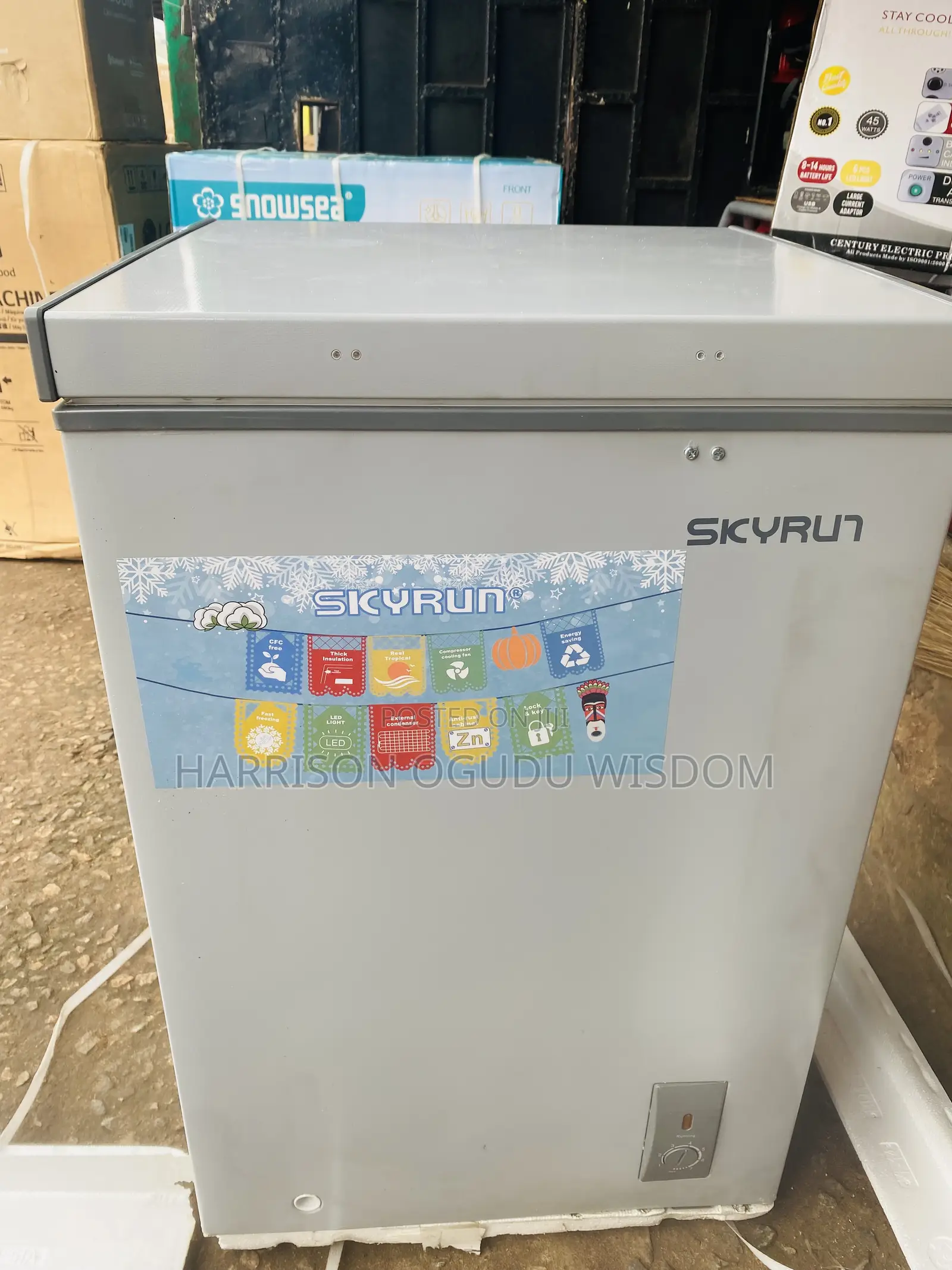 Skyrun Deep Freezer 90a Available