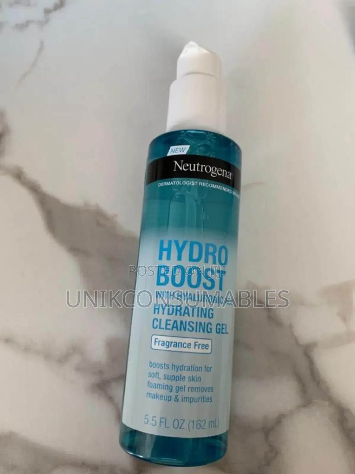 Hydro Boost With Hyaluronic Acid Hydrating Cleansing Gel
 162 Ml