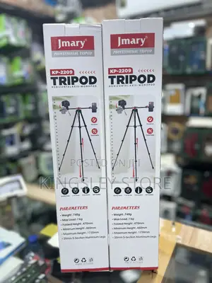 Jmary Kp2209 Horizontal Axis Cell Phone Camera Folding Tripod Stand