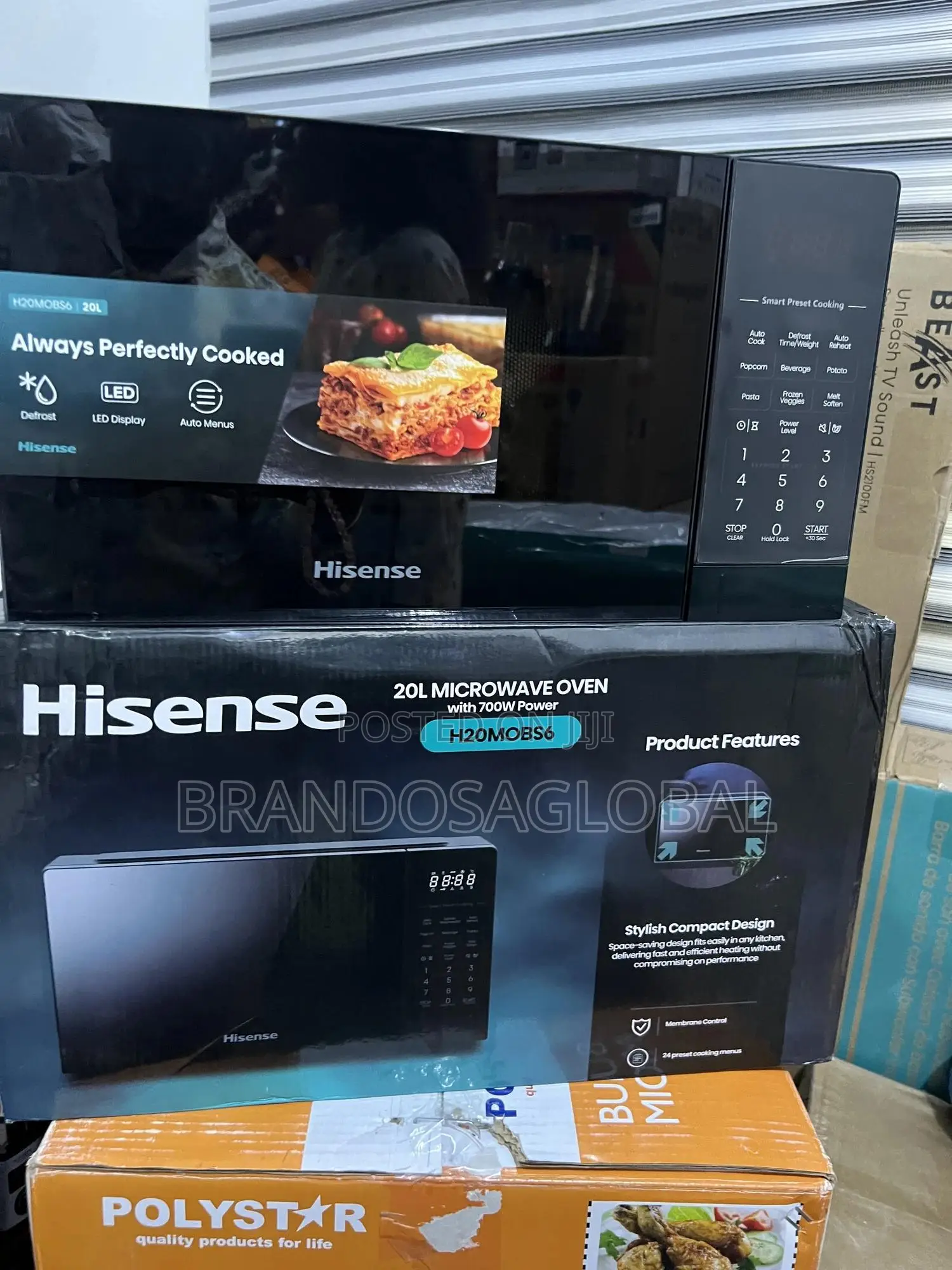 Clean Hisense Microwave – 20l Model