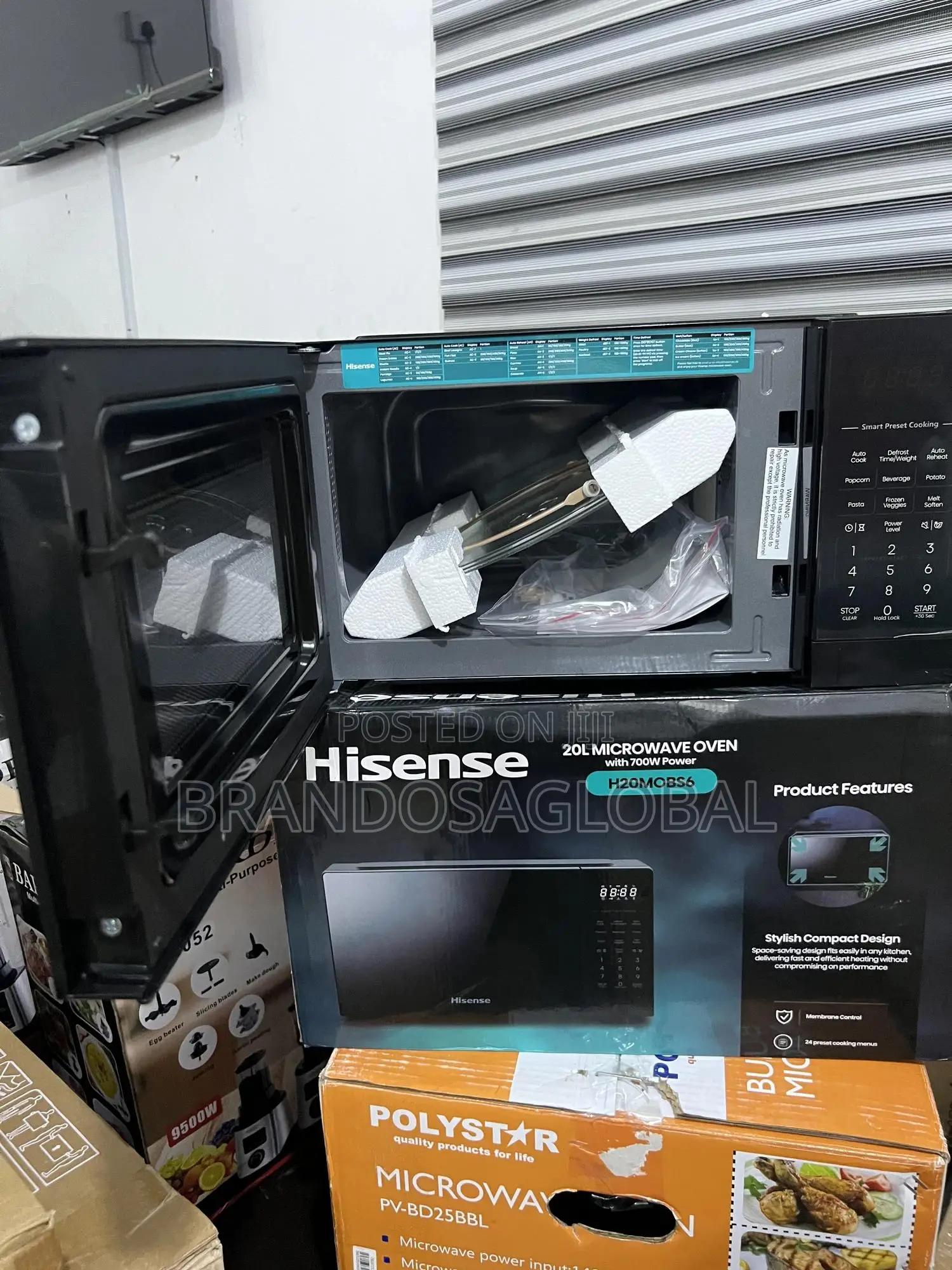 Reliable Hisense Microwave – 20l Capacity