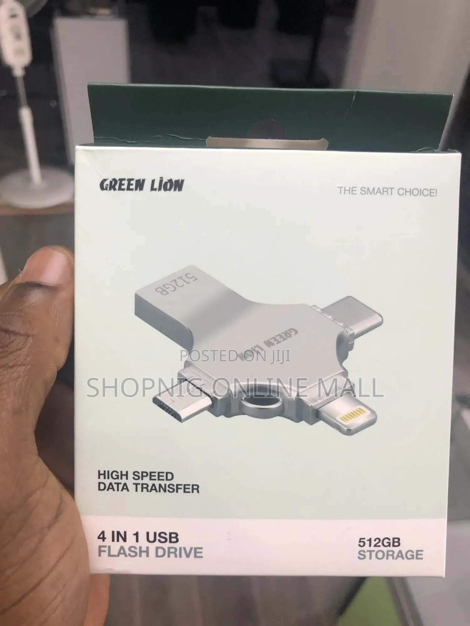 Green Lion 4 in 1 Usb Flash Drive 512gb