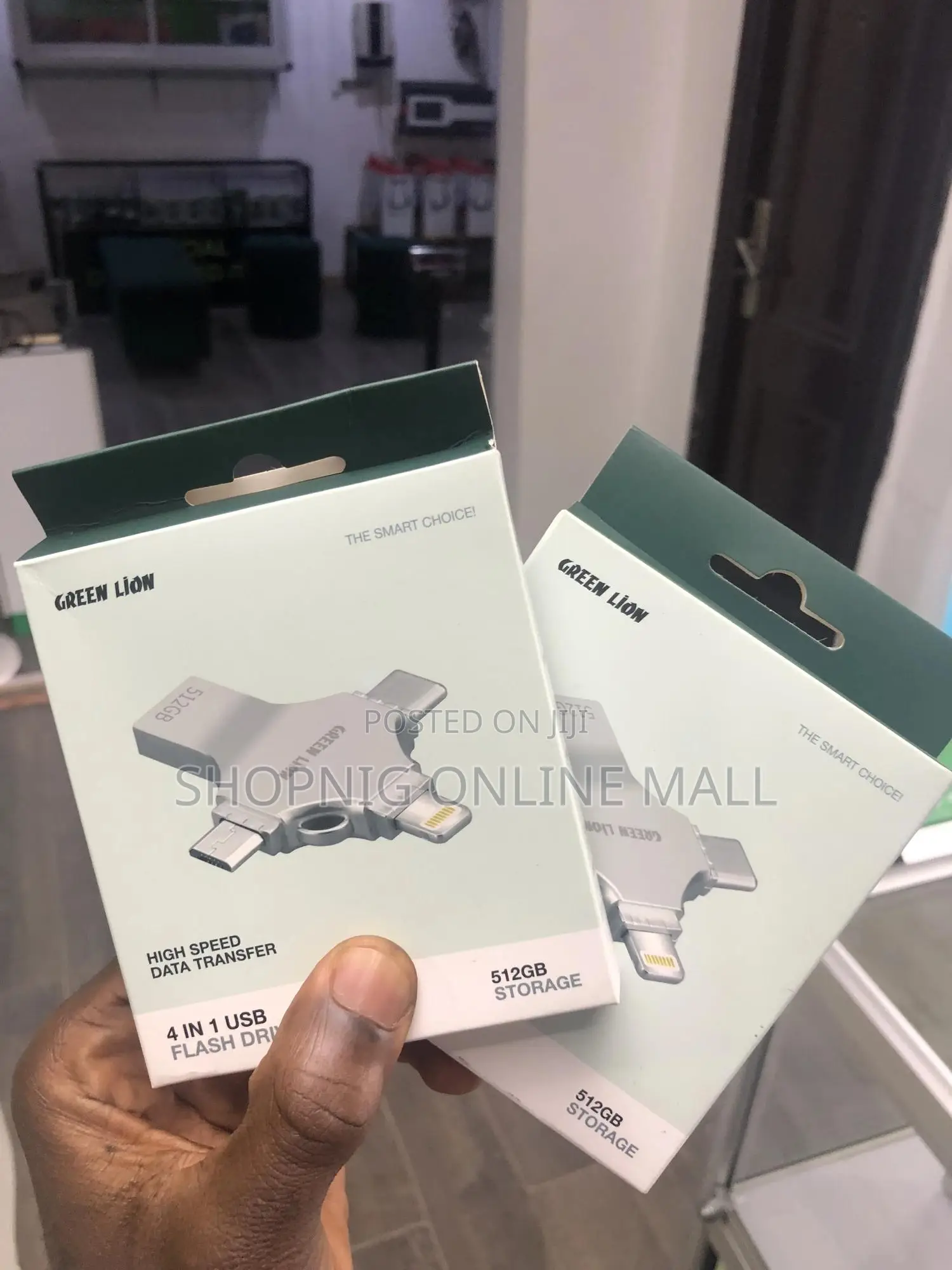 Green Lion 4 in 1 Usb Flash Drive 512gb