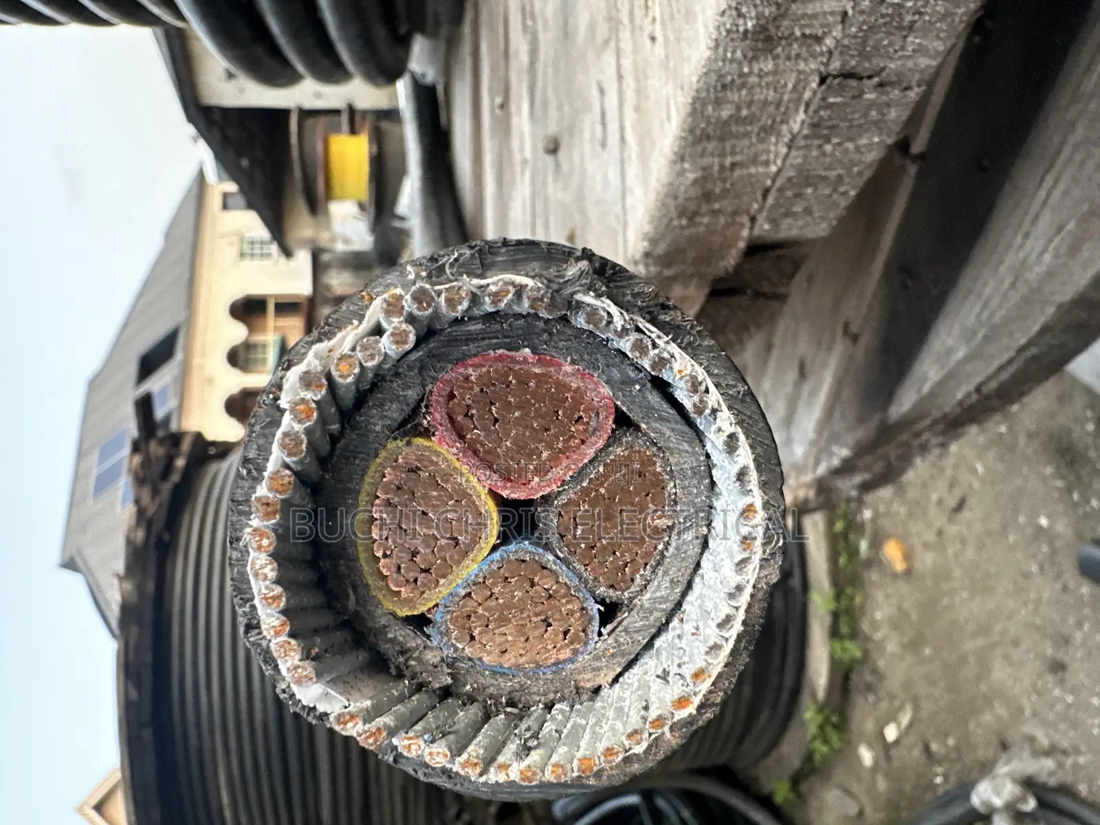 120mmx4core Armor Cable