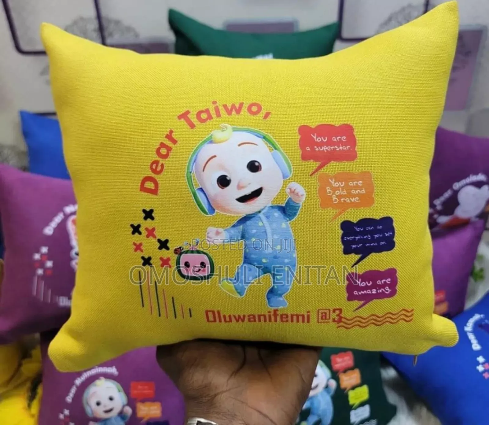 Customised Throw Pillows Available
