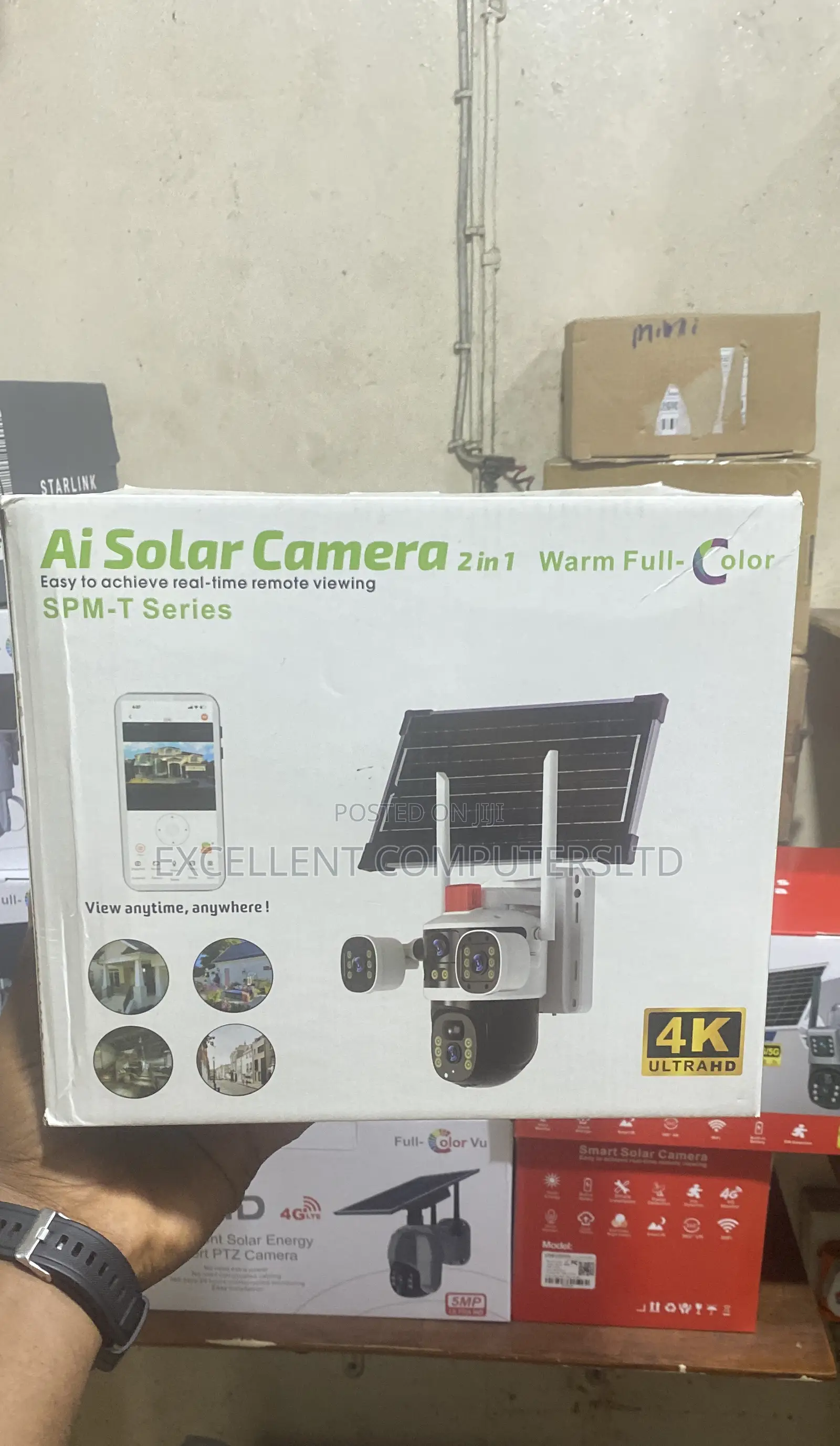 Ai Solar Camera 2 in 1