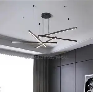 Modern Minimalism Strip Form Chandelier Forliving Dining Room Pendant
