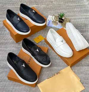 Original Quality Italian Leather Louis Vuitton Luxury Loafers