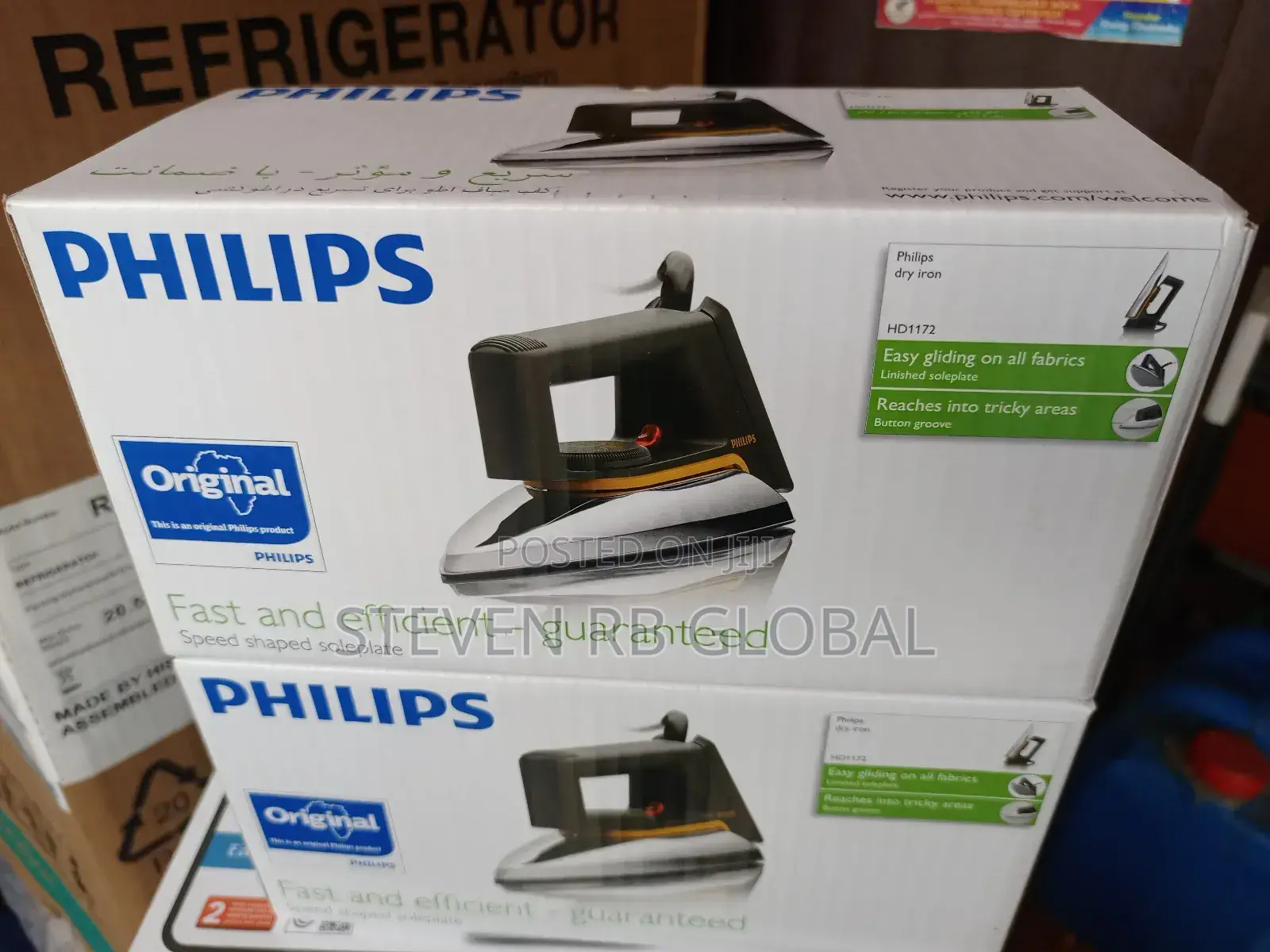 Philps Classic Dry Iron (Hd1172) - Grey