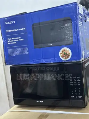 Maxi 20l Push Button Microwave Oven Offers a Standard, 20-Liter Capaci
