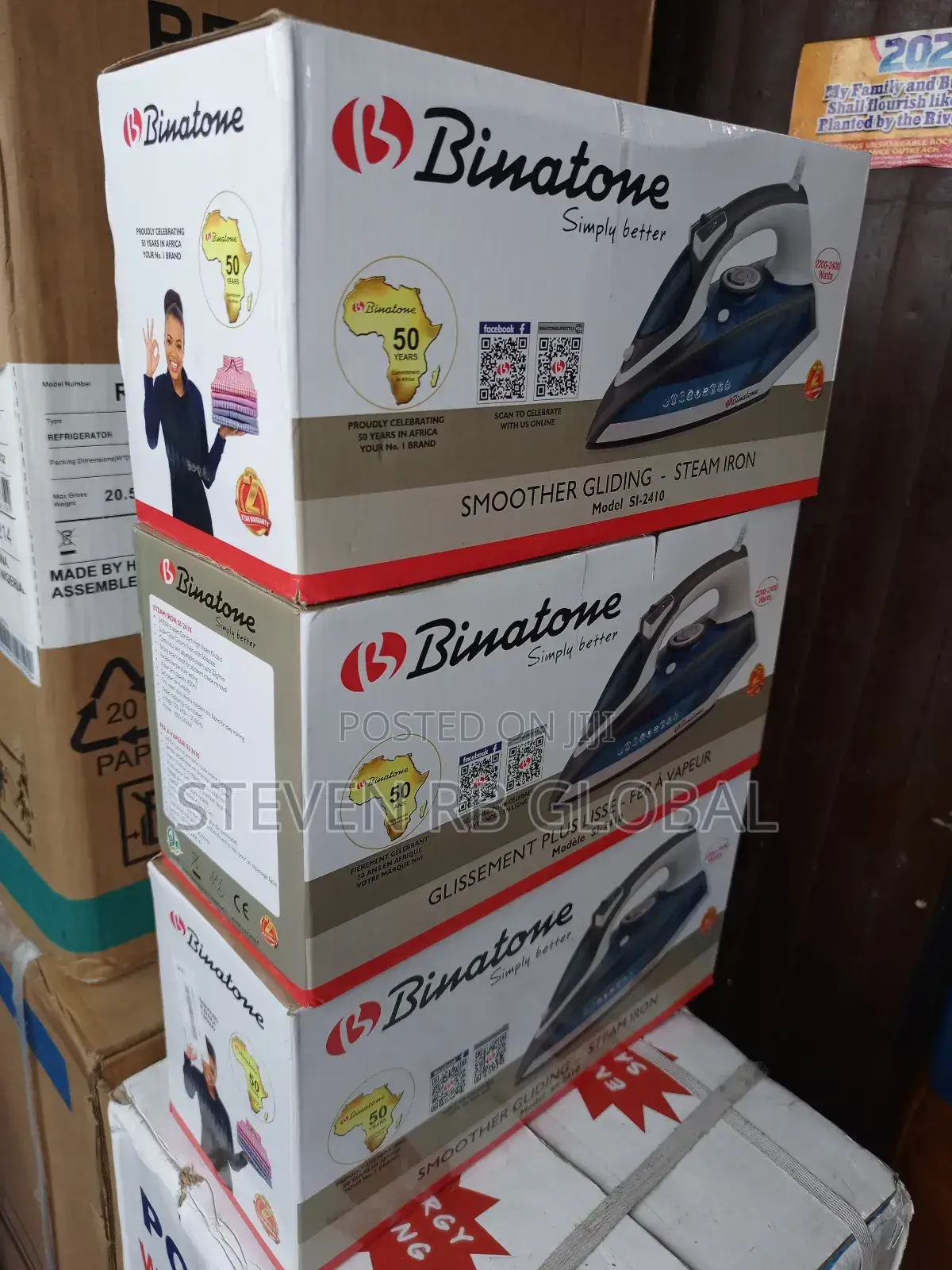 Binatone Steam Iron Si-2410