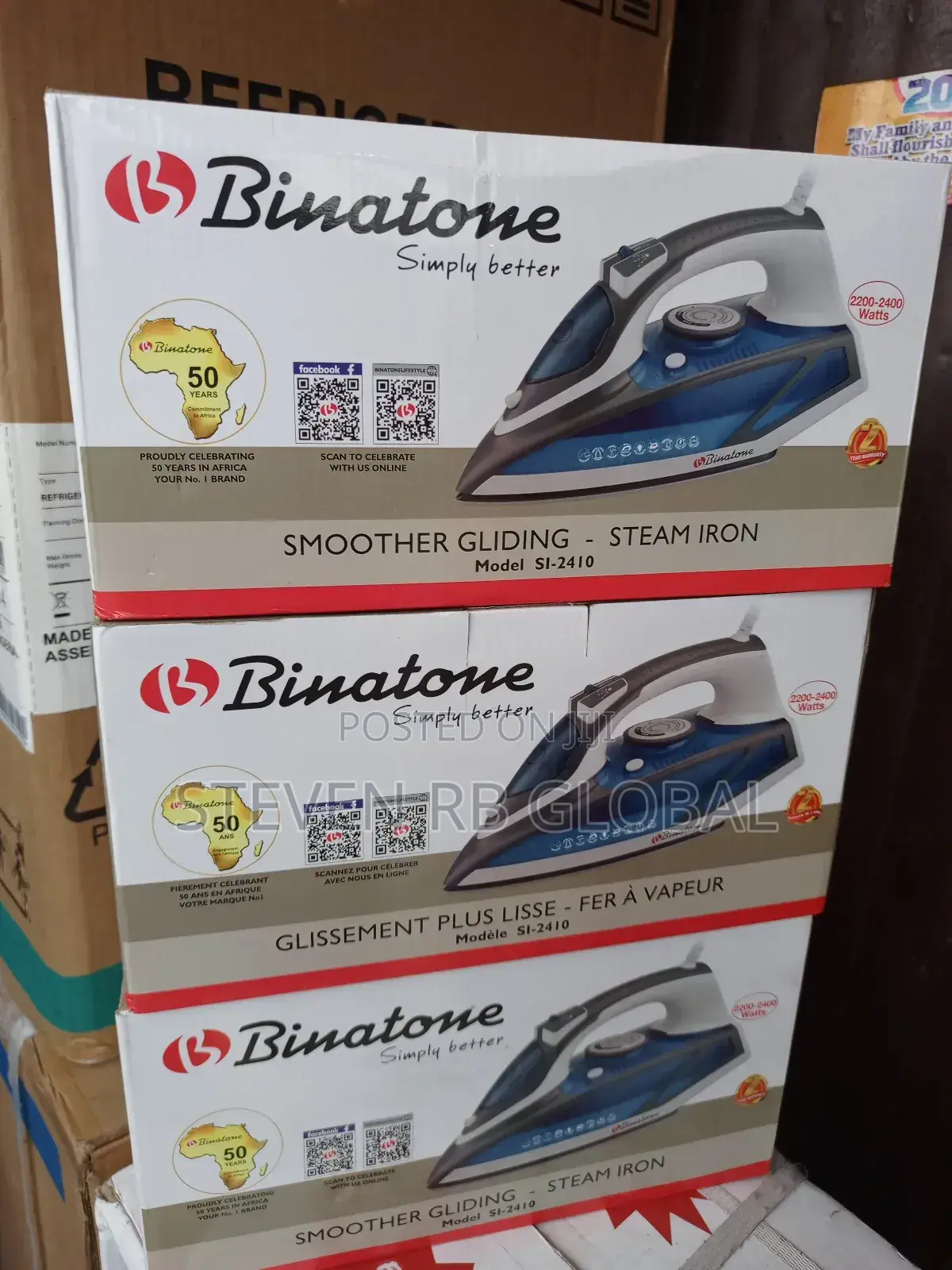 Binatone Steam Iron Si-2410