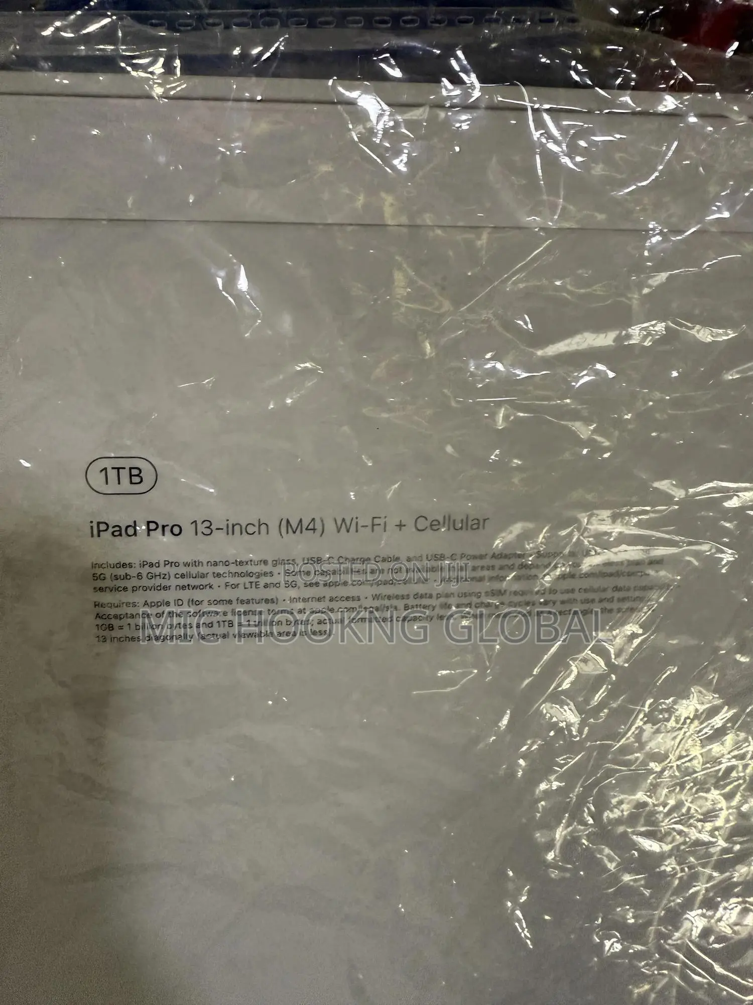 New Apple iPad Pro 13 (2024) 1 TB Black