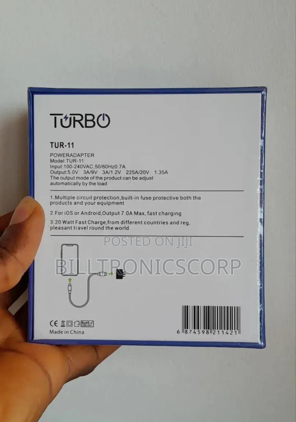 Turbo Charger Typec to Typec