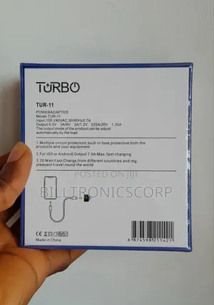 Turbo Charger Typec to Typec