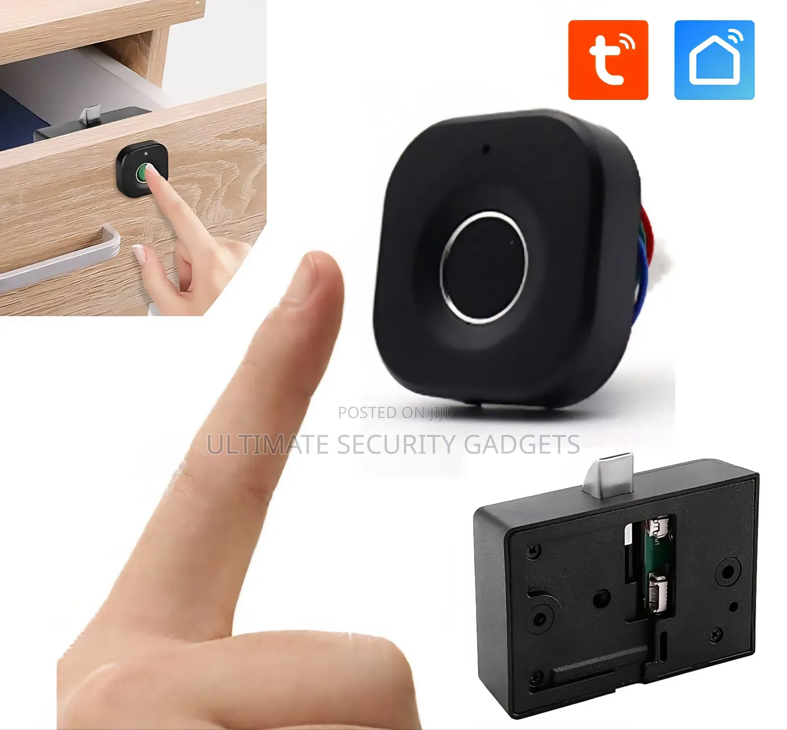 Wifi Tuya Smart Fingerprint Mini Cabinet Lock