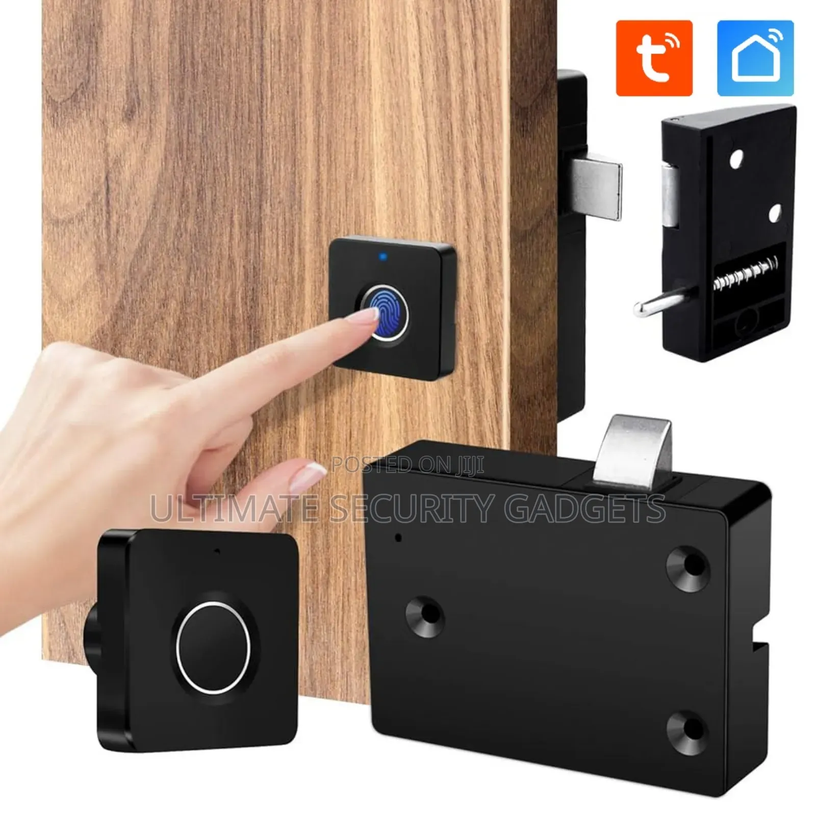 Wifi Tuya Smart Fingerprint Mini Cabinet Lock