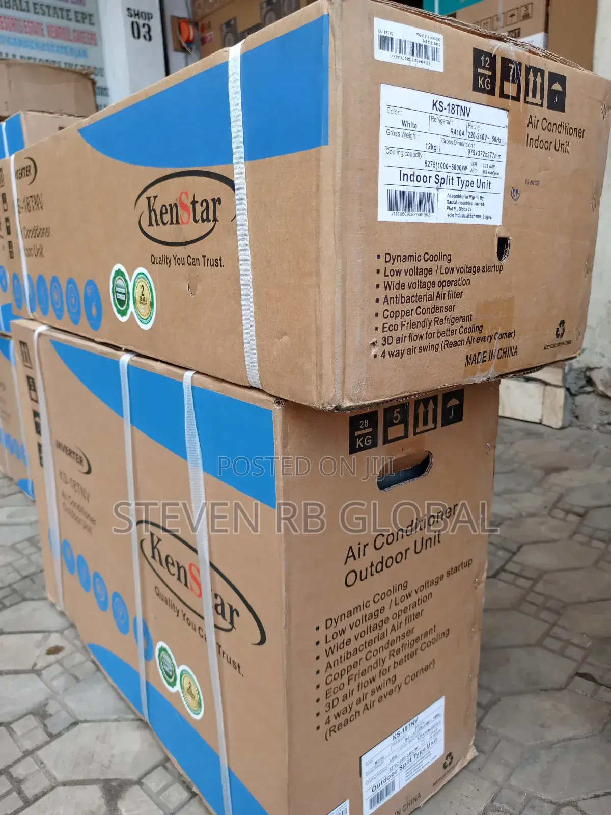Kenstar 2hp Inverter Split Unit Air Conditioner With Kit