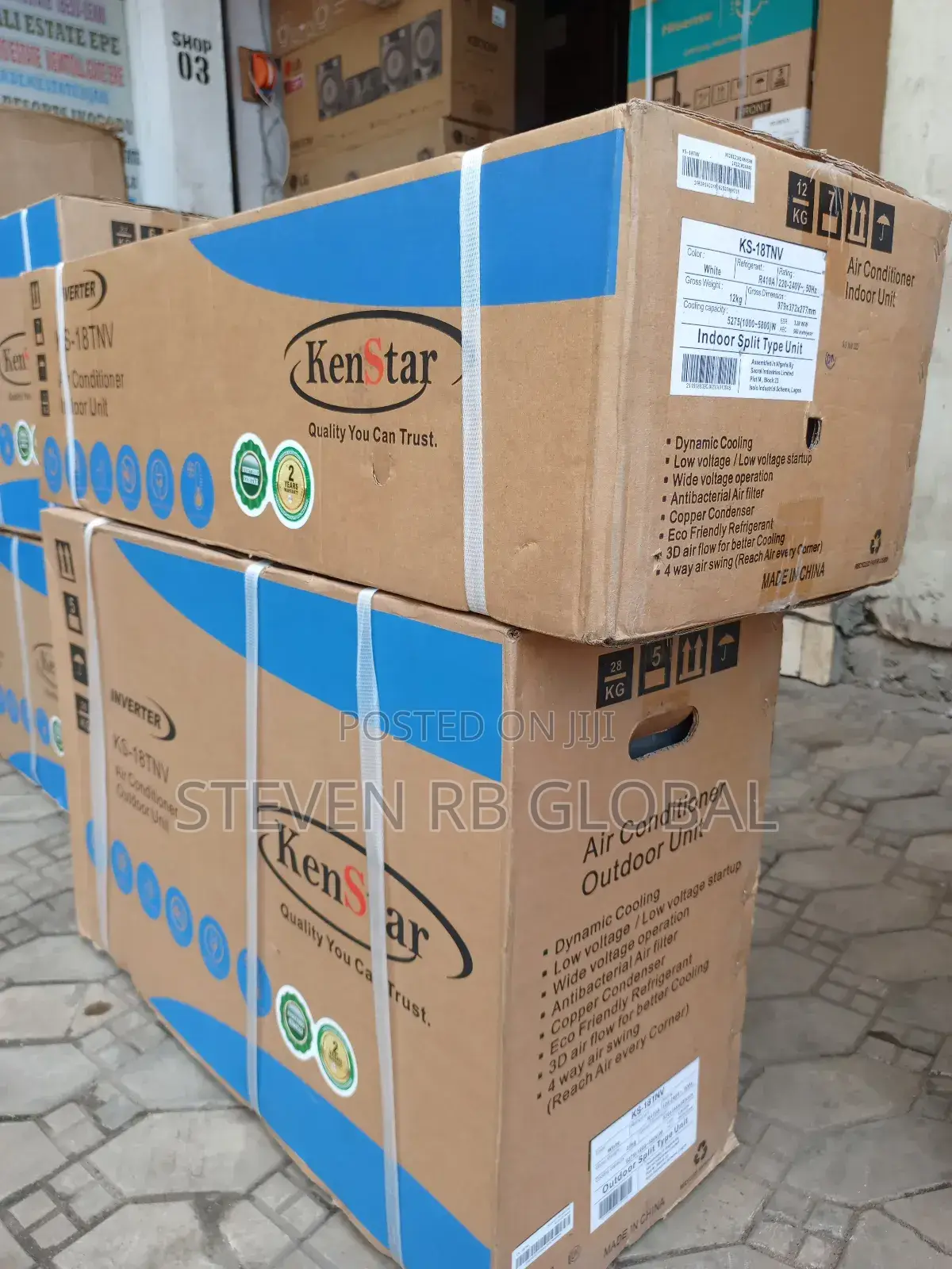 Kenstar 2hp Inverter Split Unit Air Conditioner With Kit