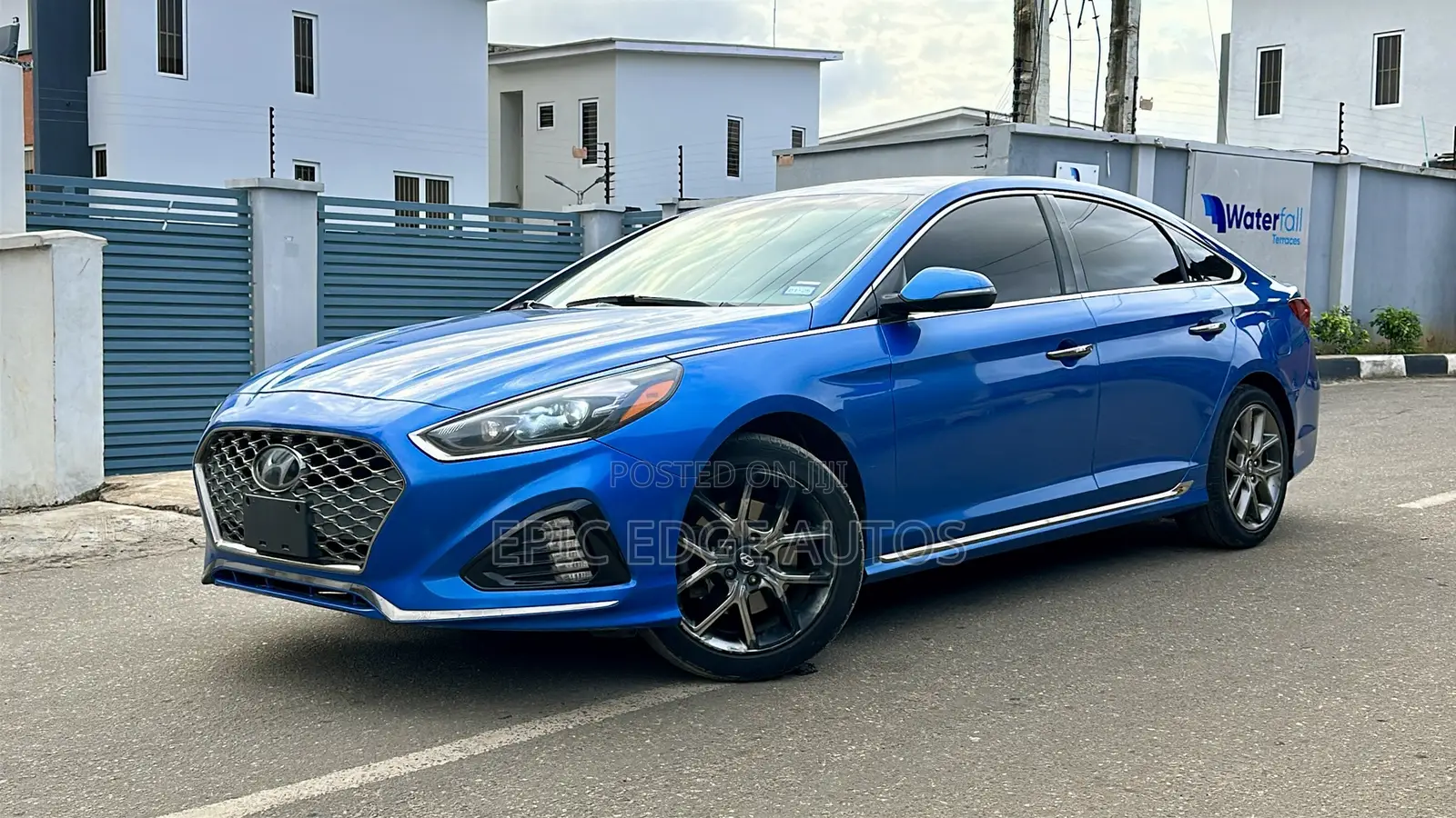 Hyundai Sonata 2018 Blue