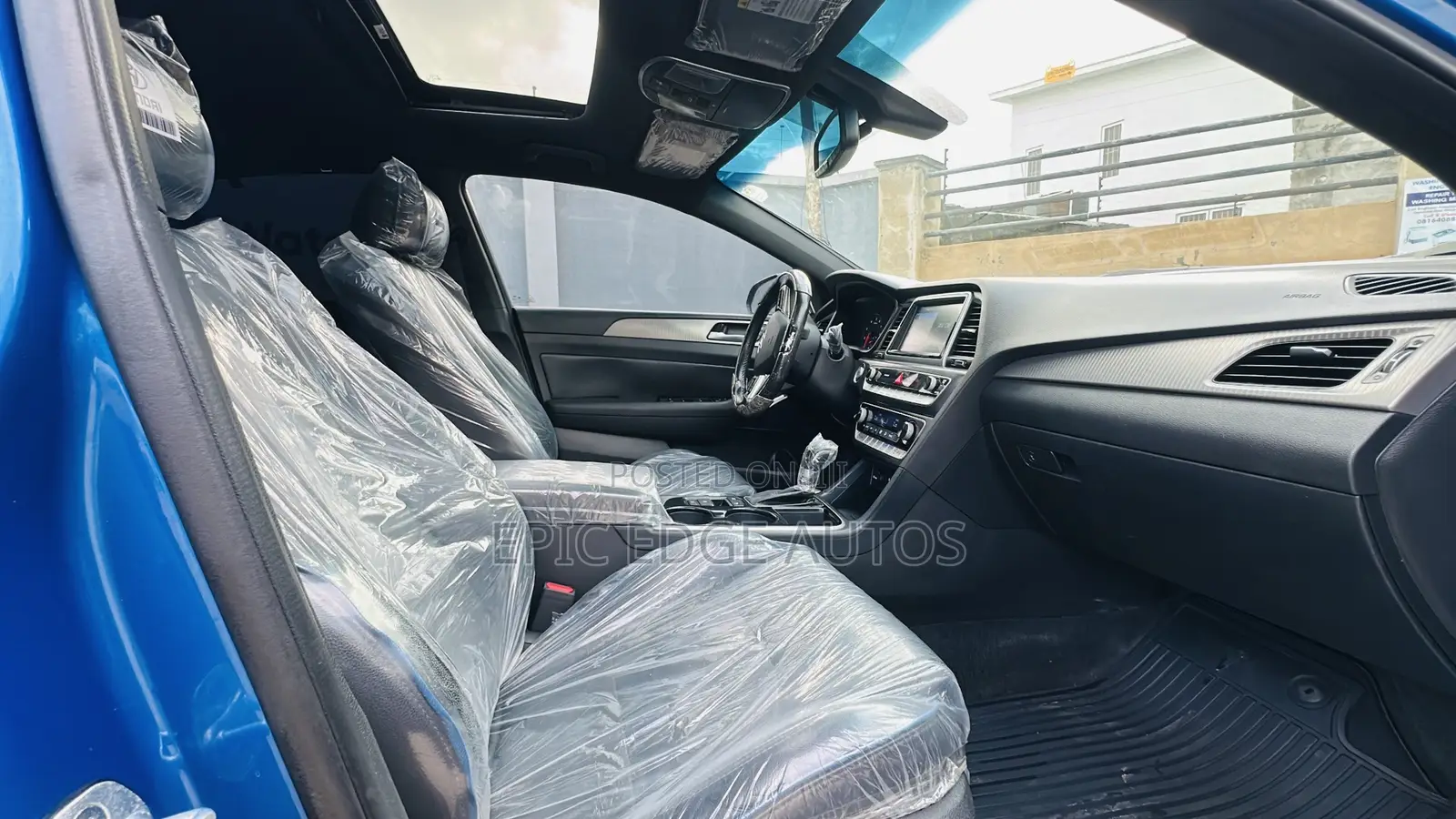 Hyundai Sonata 2018 Blue
