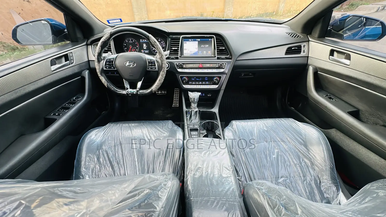 Hyundai Sonata 2018 Blue