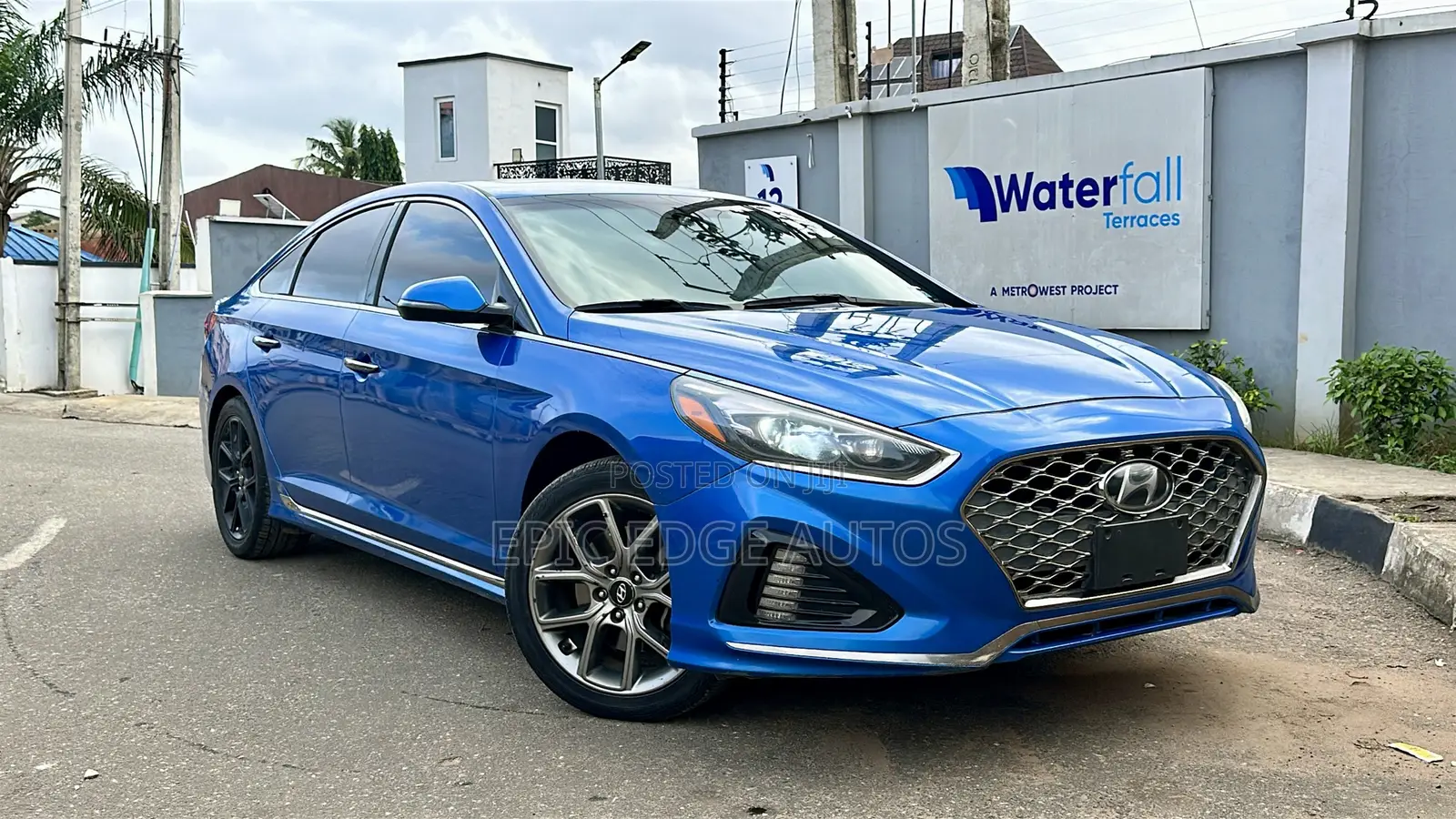 Hyundai Sonata 2018 Blue
