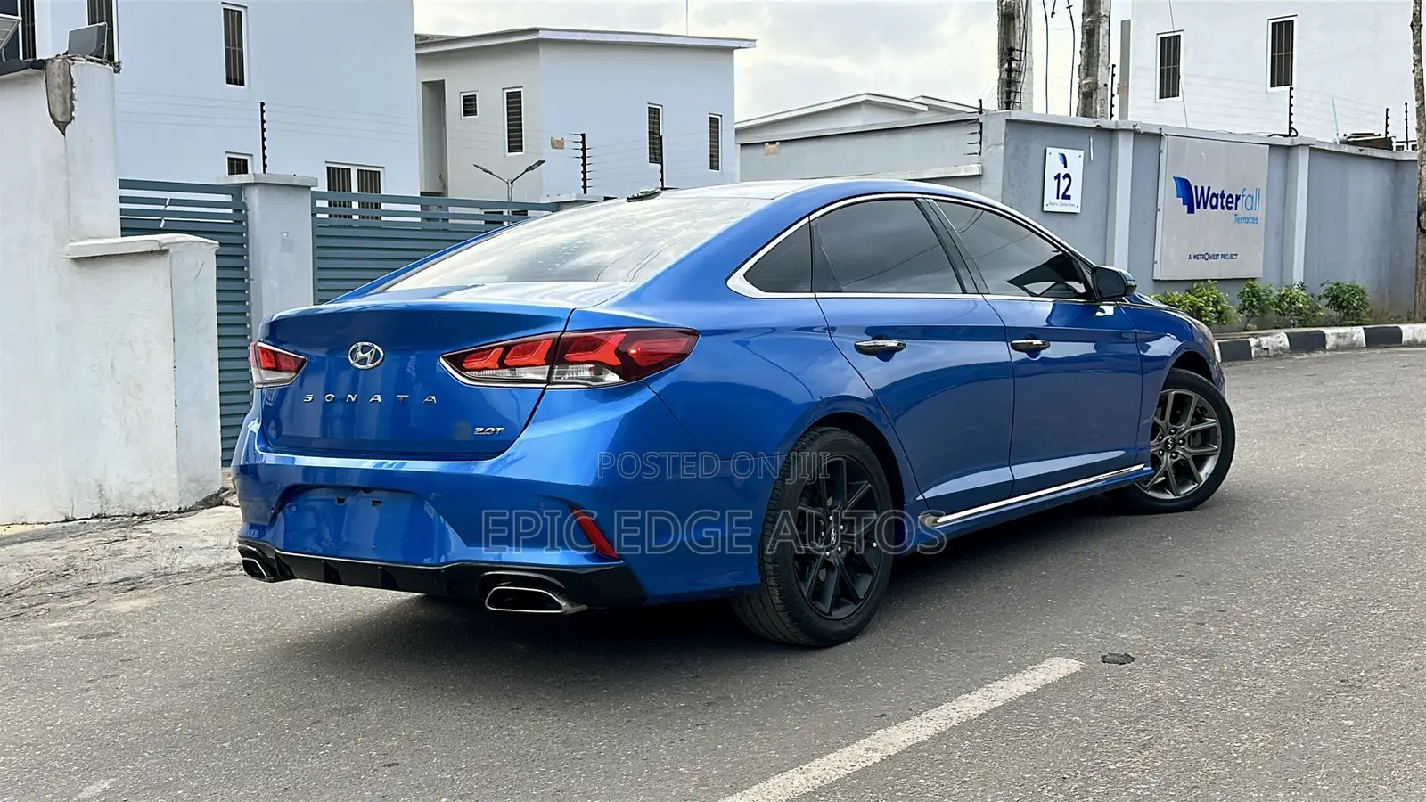Hyundai Sonata 2018 Blue
