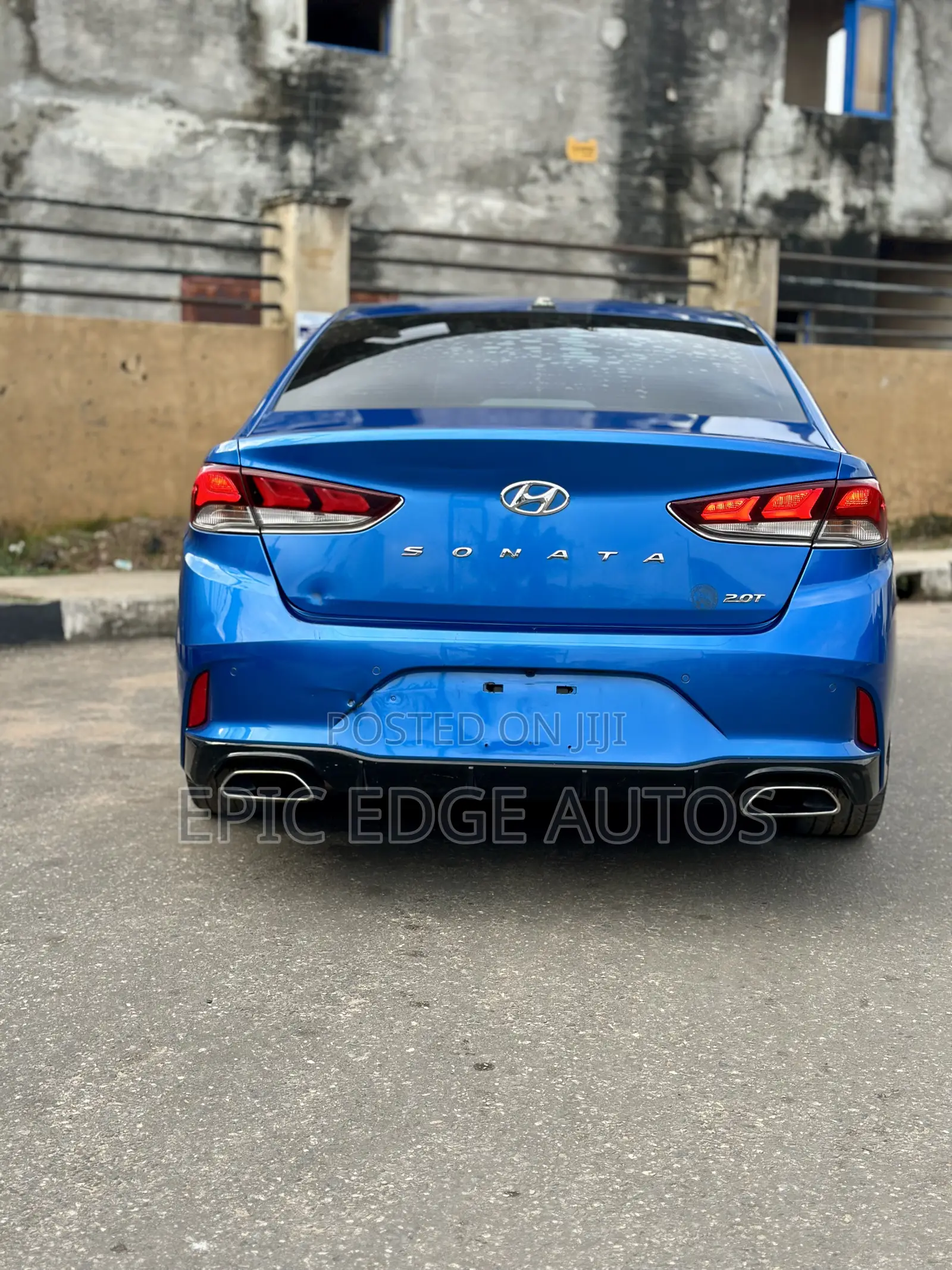 Hyundai Sonata 2018 Blue
