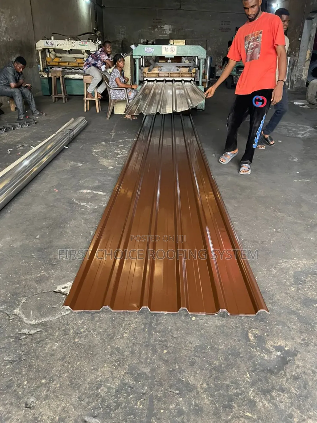 Oven Baked Aluminium Roofing Sheets 0.45mm
